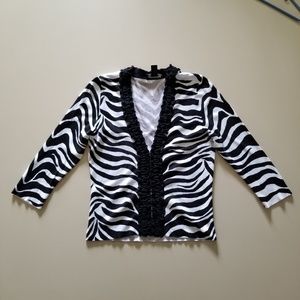 White House Black Market Medium Sweater 3/4 sleeve